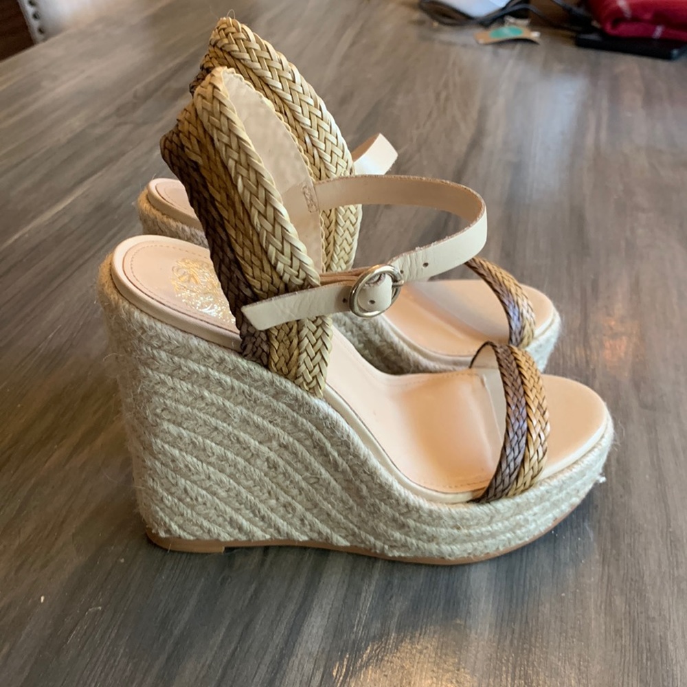 Vince Camuto Woven Wedges